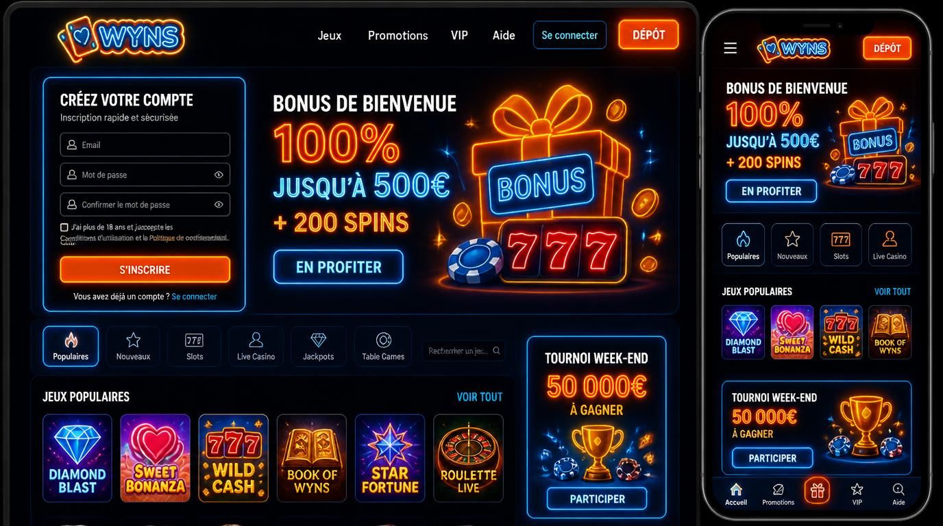 Parcours fluide de l’inscription au dépôt